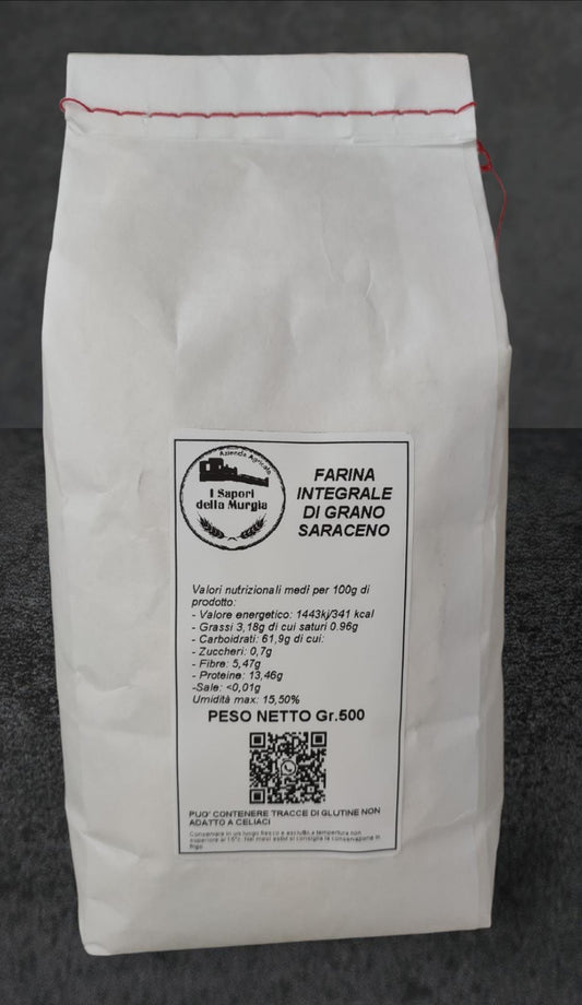 Wholemeal buckwheat flour 500gr