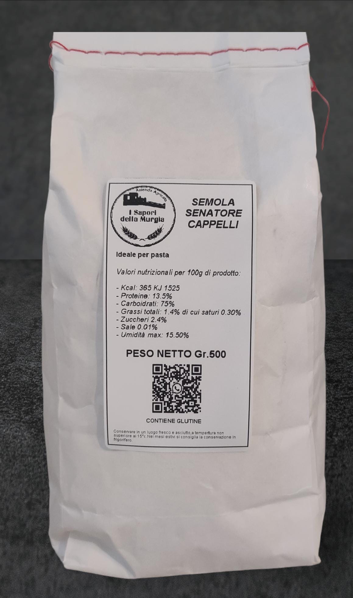 Semola "Senatore Capelli" 500gr