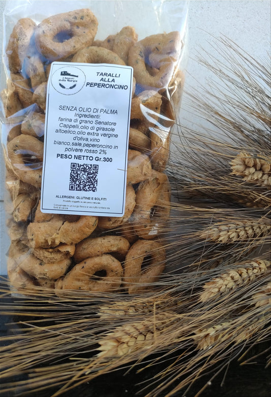 Taralli al peperoncino 300gr